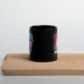 Killing It On Drums Black Glossy Mug - Beyond T-shirts